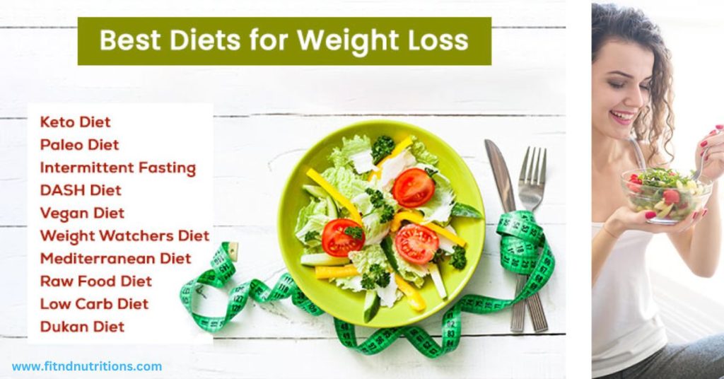 Weight Loss diet | Diet list